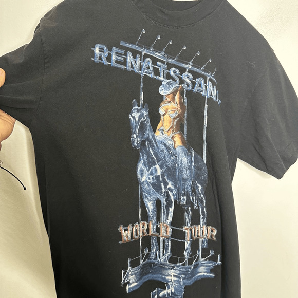 BEYONCE OFFICIAL RENAISSANCE TOUR 2023 T-SHIRT crewneck short sleeve unisex S - Picture 2 of 5